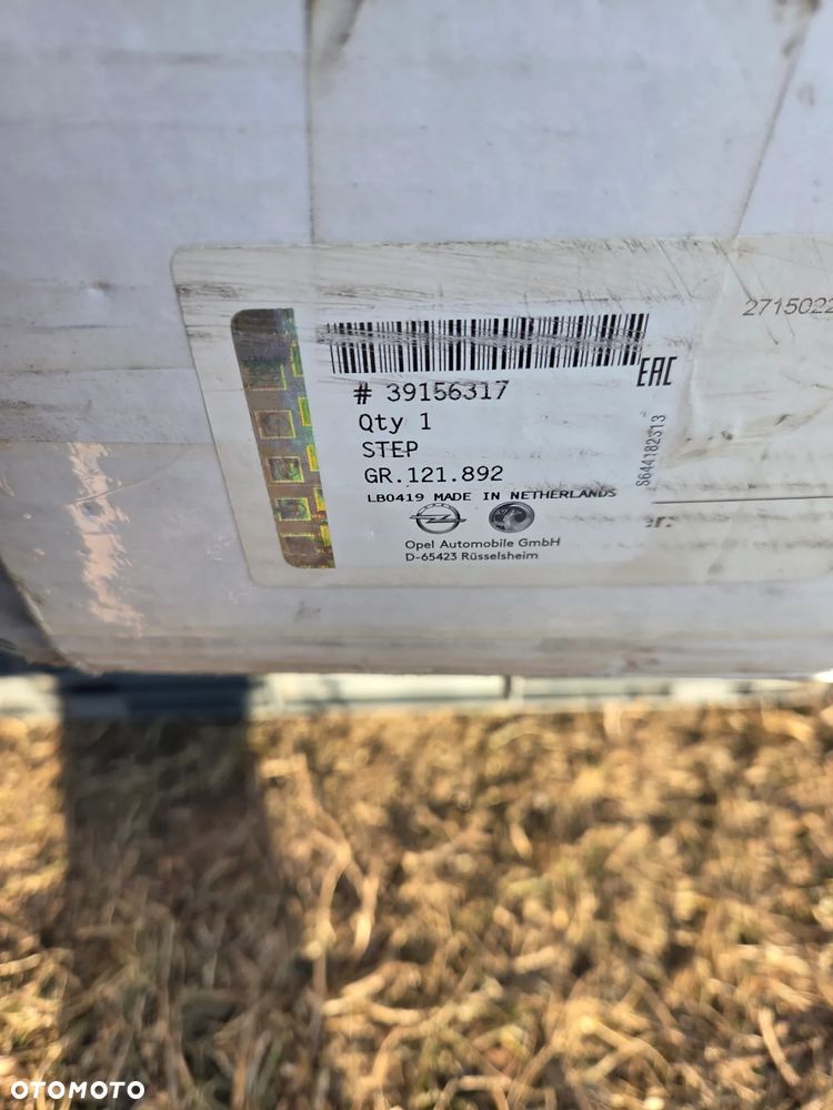 Orurowanie Boczne próg stopień stopnica Opel Grandland X 39156317 Progi stopnie boczne zewnętrzne 39156317 Opel Grandland X - 9