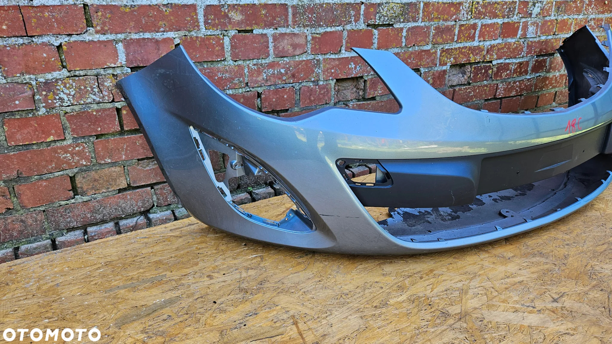 OPEL CORSA D 2011-2014 LIFT Zderzak przód Zderzak przedni 13285996 nie naprawiany nie spawany - 4