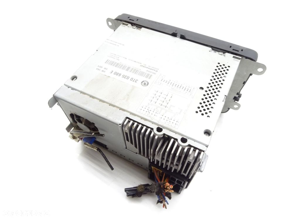 Wyswietlacz radio cd nawigacja 3t0035680e skoda superb ii - 6