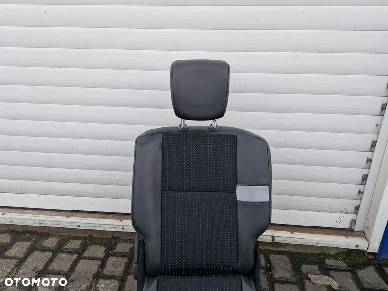 renault scenic iii 3 fotel lewy tył tylny kanapy półskóra - 4