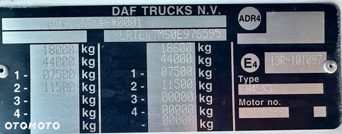 DAF XF 105.460 SUPER SPACE CAB AUTOMAT SPOJLERY KLIMA WEBASTO 2xALUTANK LODÓWKA LOW DECK MEGA EURO 5 EEV 2013r - 11