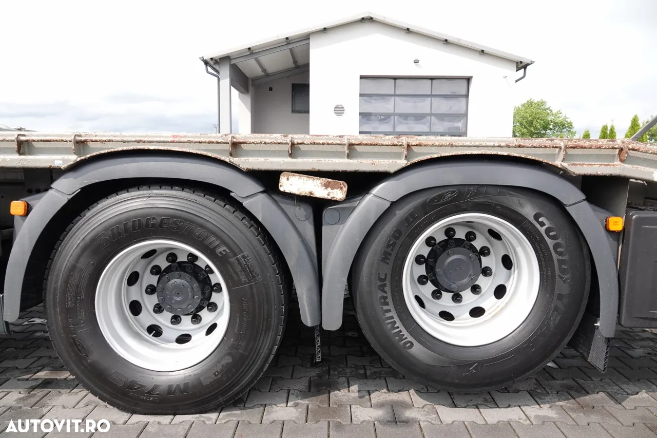 MAN TGS 35.360 / 8x2-4 / REMORCARE + HDS HIAB 166 E-2 / AXIE LIFTATOR / 4 AXI / GAMA HIDRAULICA / TROLIU / ASISTENTA RUTIERA / EURO 5 EEV - 26