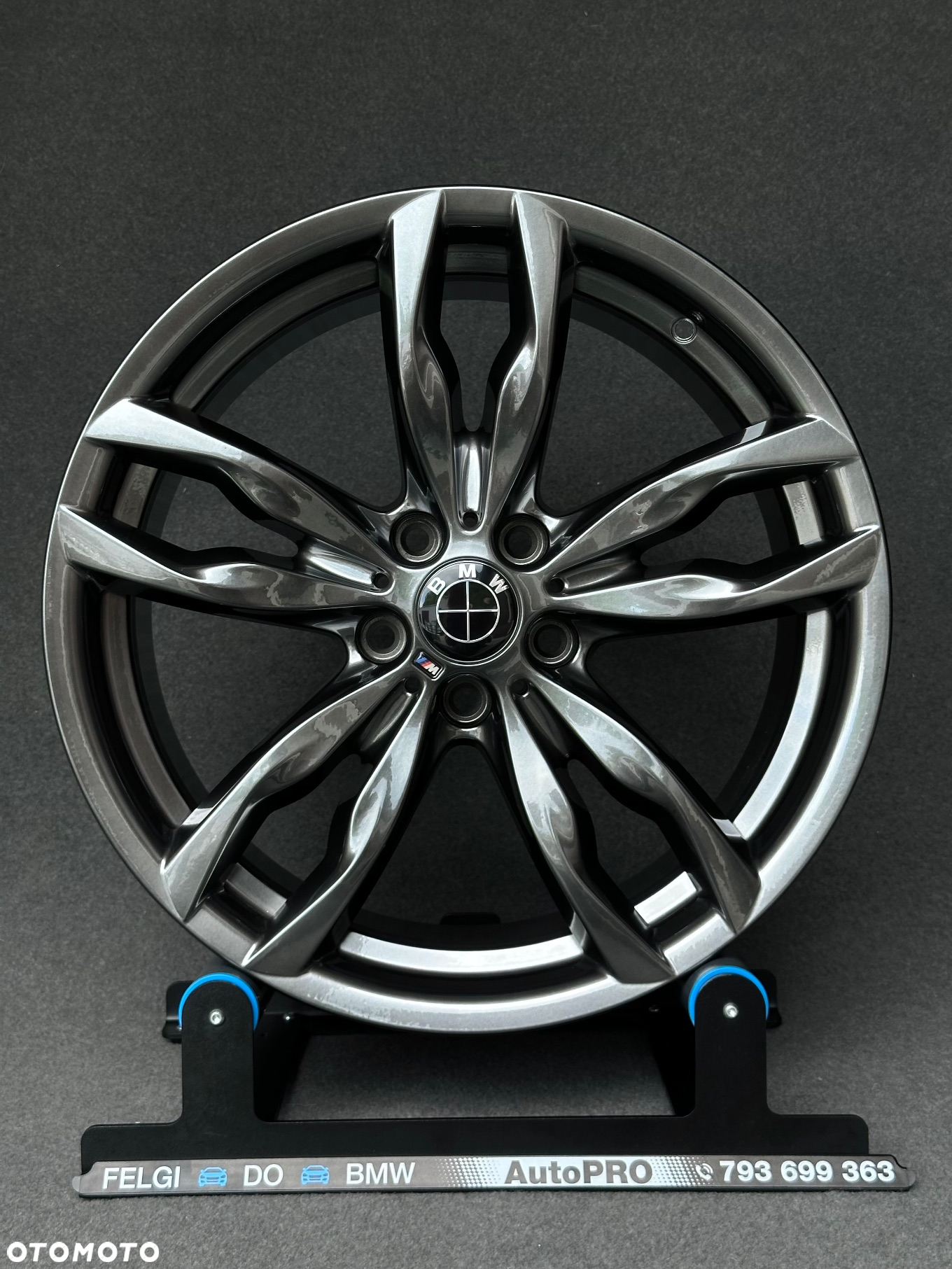 ORYGINALNE FELGI do BMW 20” Styling434 5x120 ciemny grafit - 6