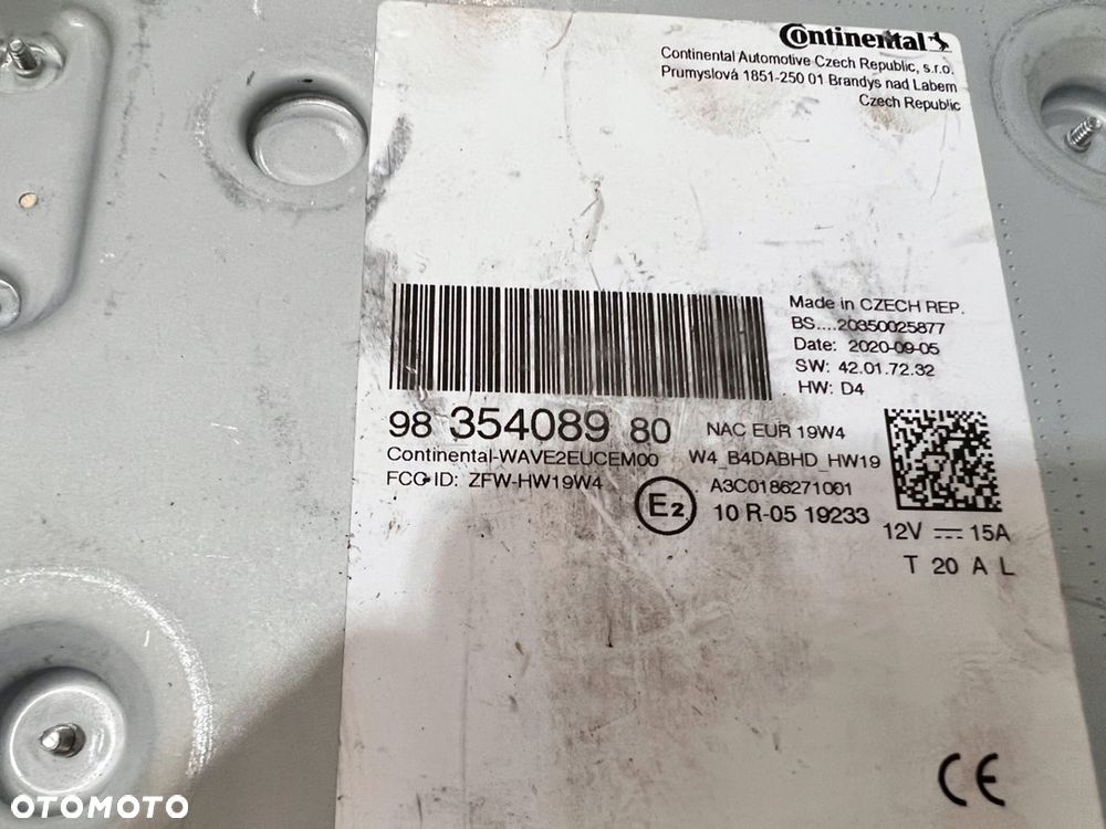 NAWIGACJA NAC 3008 5008 208 2008 hd WAVE2 9834626380 - 2