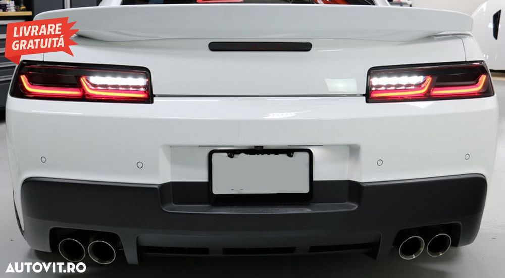 Stopuri FULL LED Chevrolet Camaro MK6 (05.2015-2018) Semnal Dinamic Secvential- livrare gratuita - 17