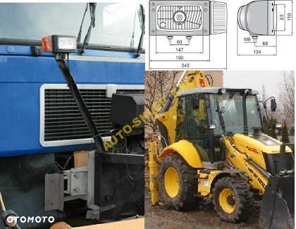 LAMPA PRZEDNIA z kierunkowskazem h4 VOLVO CAT CASE - 4