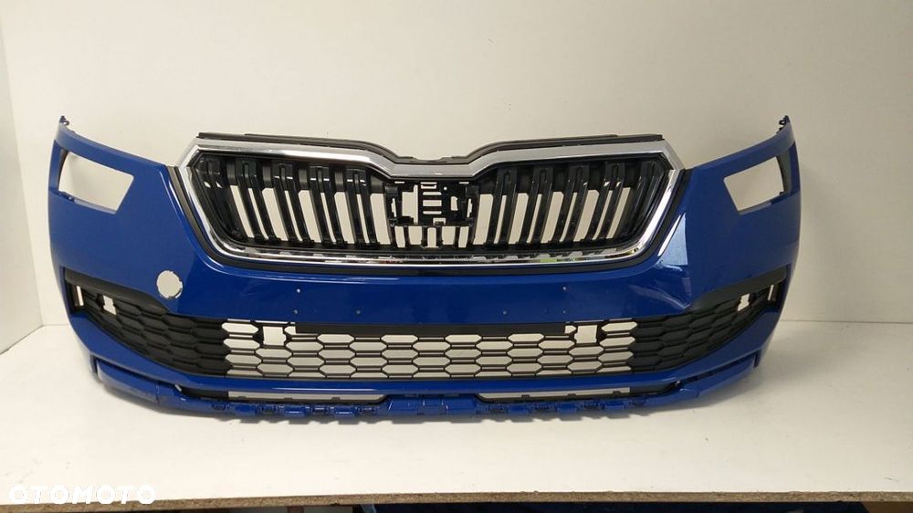 SKODA KAMIQ ZDERZAK PRZEDNI PRZÓD RADAR 4PDC 658807221