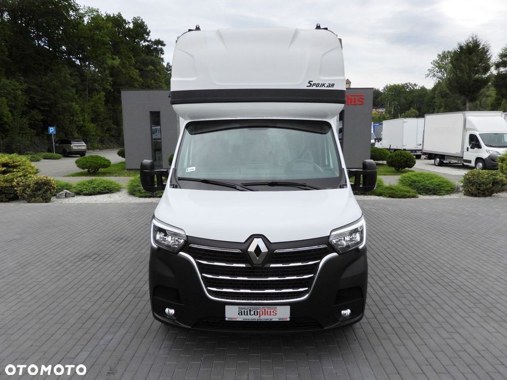 Renault MASTER PLANDEKA 10 PALET WEBASTO TEMPOMAT LEDY PNEUMATYKA KLIMATYZACJA  165KM - 6