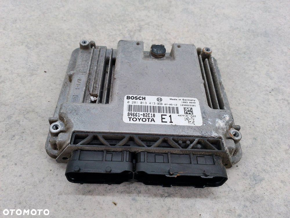 KOMPUTER, STEROWNIK TOYOTA AURIS I 89661-02E10 0281013413  BOSCH  1.4 D-4D - 3