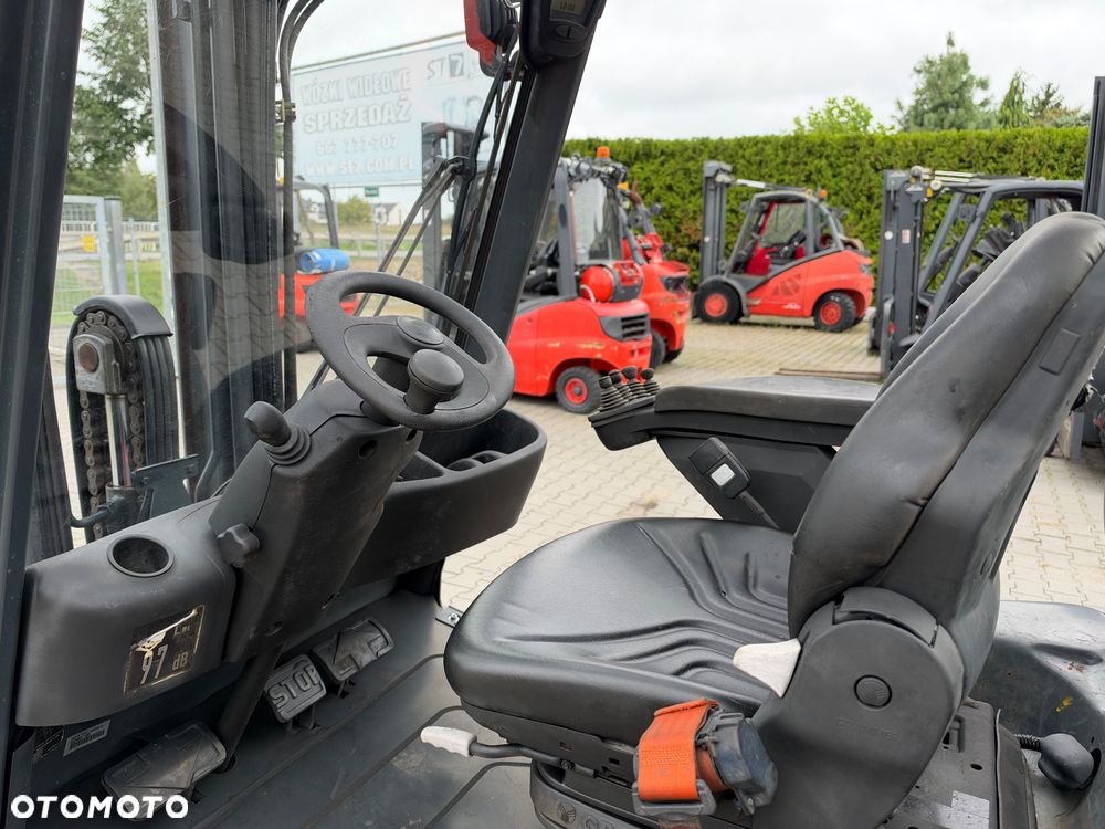 Linde Linde H20 D 2014r triplex  4 sekcje przesuw  półkabina h16 h18 wolny skok  toyot - 5