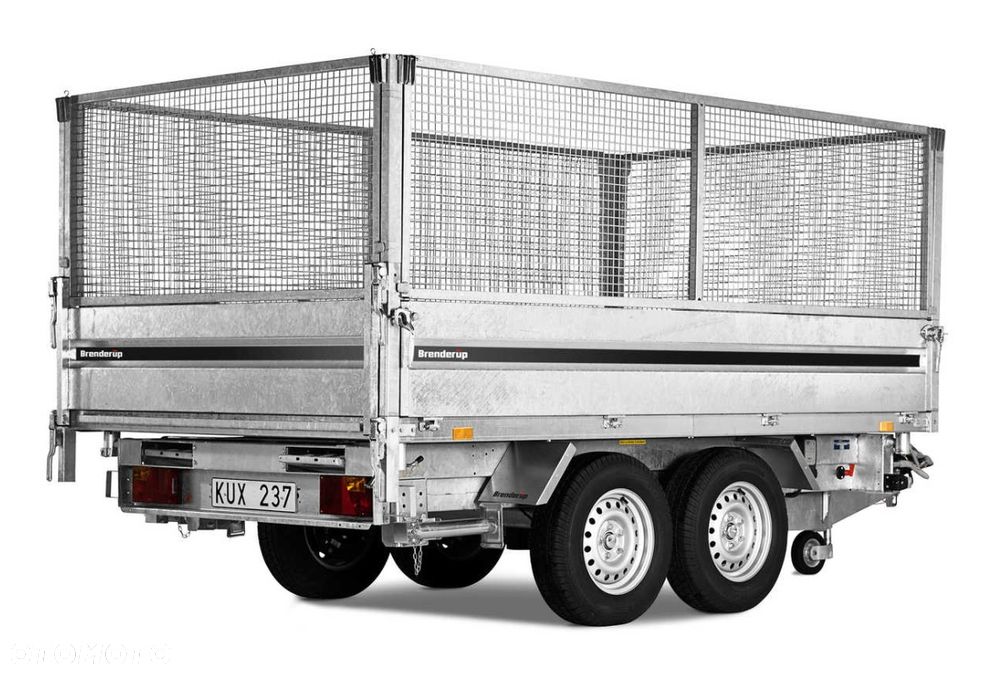 Brenderup Przyczepa wywrotka resor TT5375 HEAVY DUTY 3500kg 375x180cm - 18