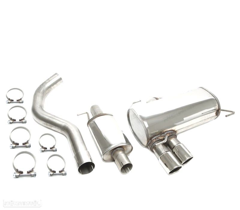 PANELA DE ESCAPE BMW E90 E91 08-12 DUPLA - 1