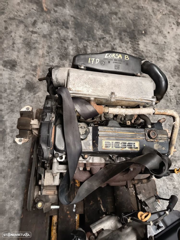 Motor Opel Corsa B 1.7D ano 1997 - 5