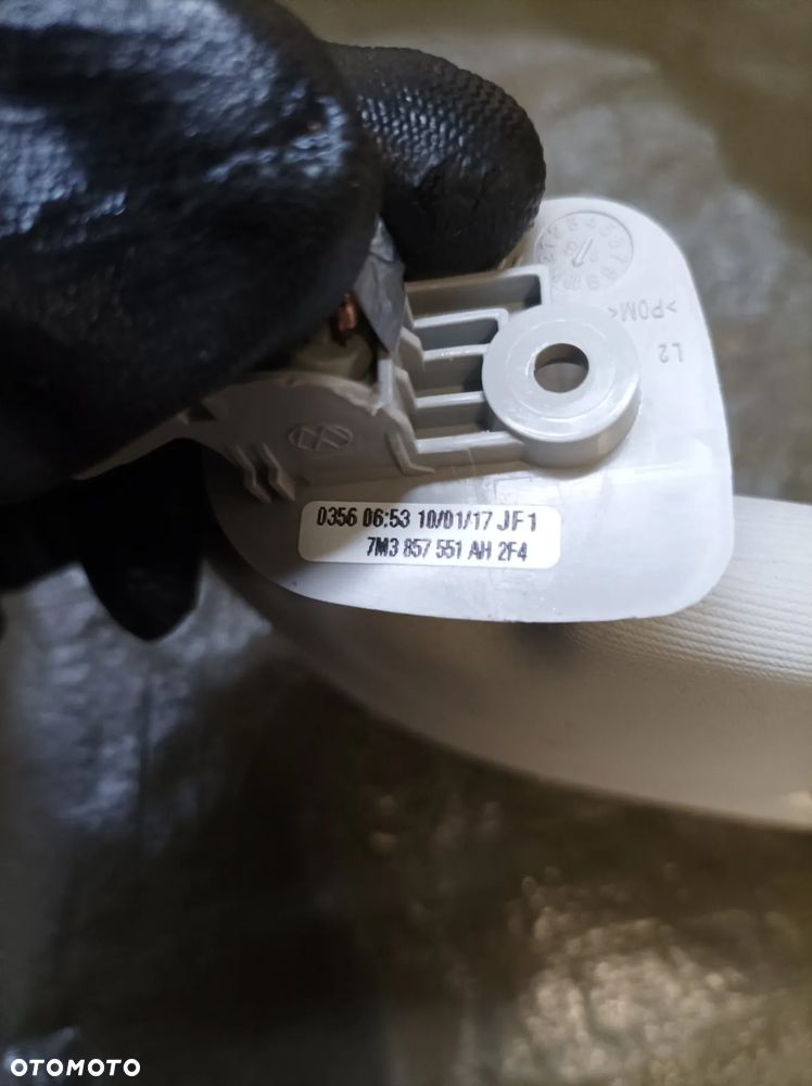 Vw Sharan 7N Seat Alhambra daszek słonecznik osłona przecwisłoneczna prawa lewa 7M3857522AJ 7M3857521AH - 5