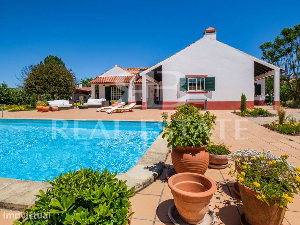 Encantadora Casa de Campo T5 com vista ampla para o campo - Jardim,... - Grande imagem: 2/54