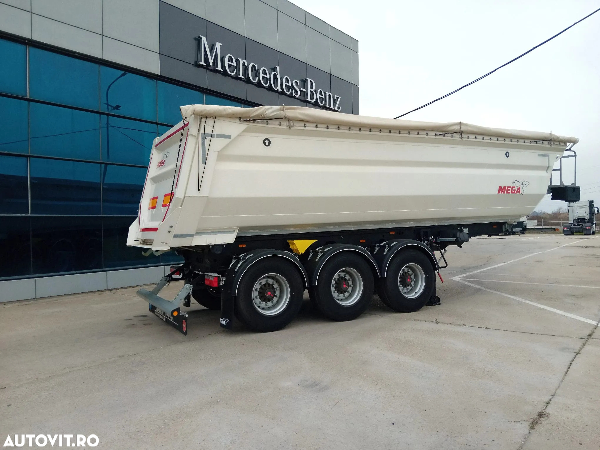 Mega 28m3 BASCULABILA,BALAST,HARDOX–NOUA/TOP! - 2