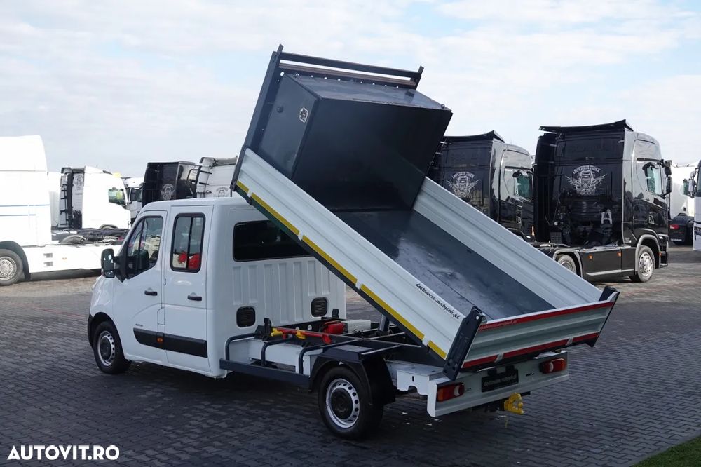 Renault MASTER / DCI 135 / BASCULATOR / CAMION CU OPȚIUNI 7 LOCURI / MANUAL - 5