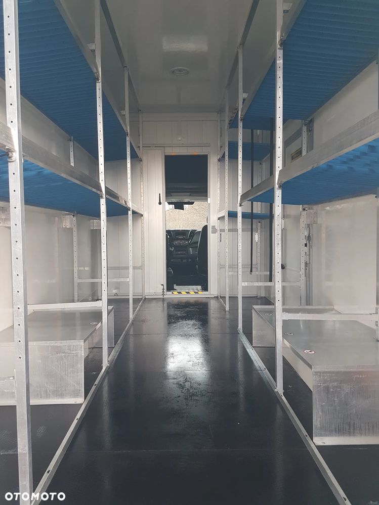 Iveco DAILY KONTENER NISKOPODŁOGOWY 4,43x2,23x2,42 SKLEP FOODTRUCK BAR KLIMA KONIOWÓZ KAMPER - 16