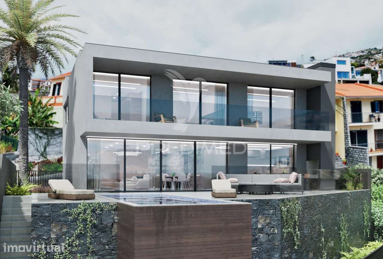 Moradia V4 Funchal Vista Mar - Grande imagem: 3/31