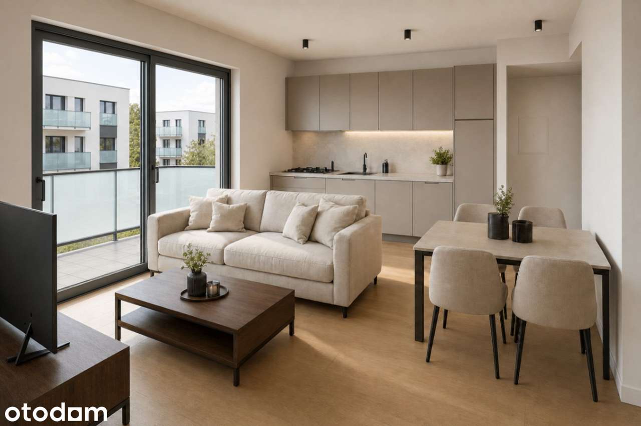 3 Pokoje | Kampus Morasko UAM | Kameralne Osiedle | Balkon