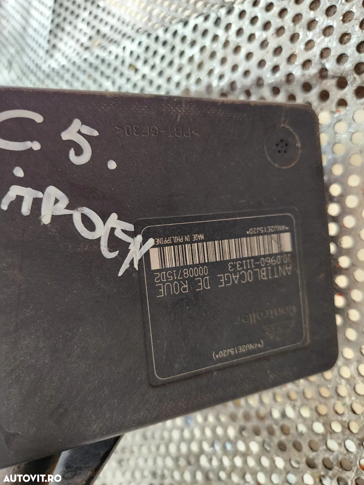 Modul Pompa Unitate ABS Citroen C5 Cod 0960-1113 - Dezmembrari Arad - 6