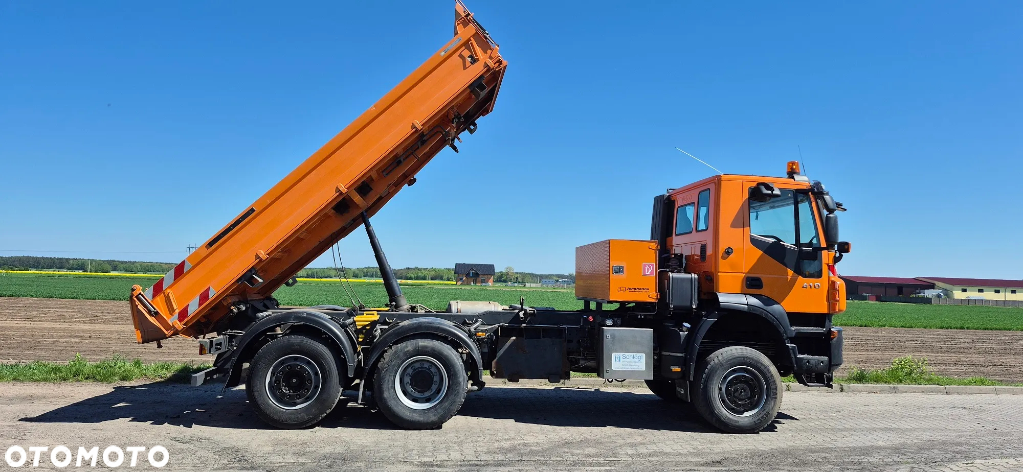 Iveco TRAKKER 410  6x4 na przednie koła blokada mostów - 7