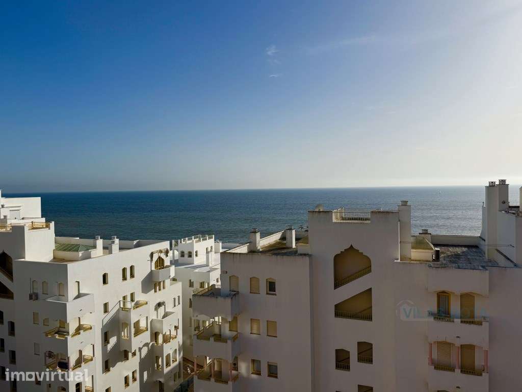 Apartamento T1 Renovado com Vista Mar a 100 metros da Praia Quarteira - Grande imagem: 2/22