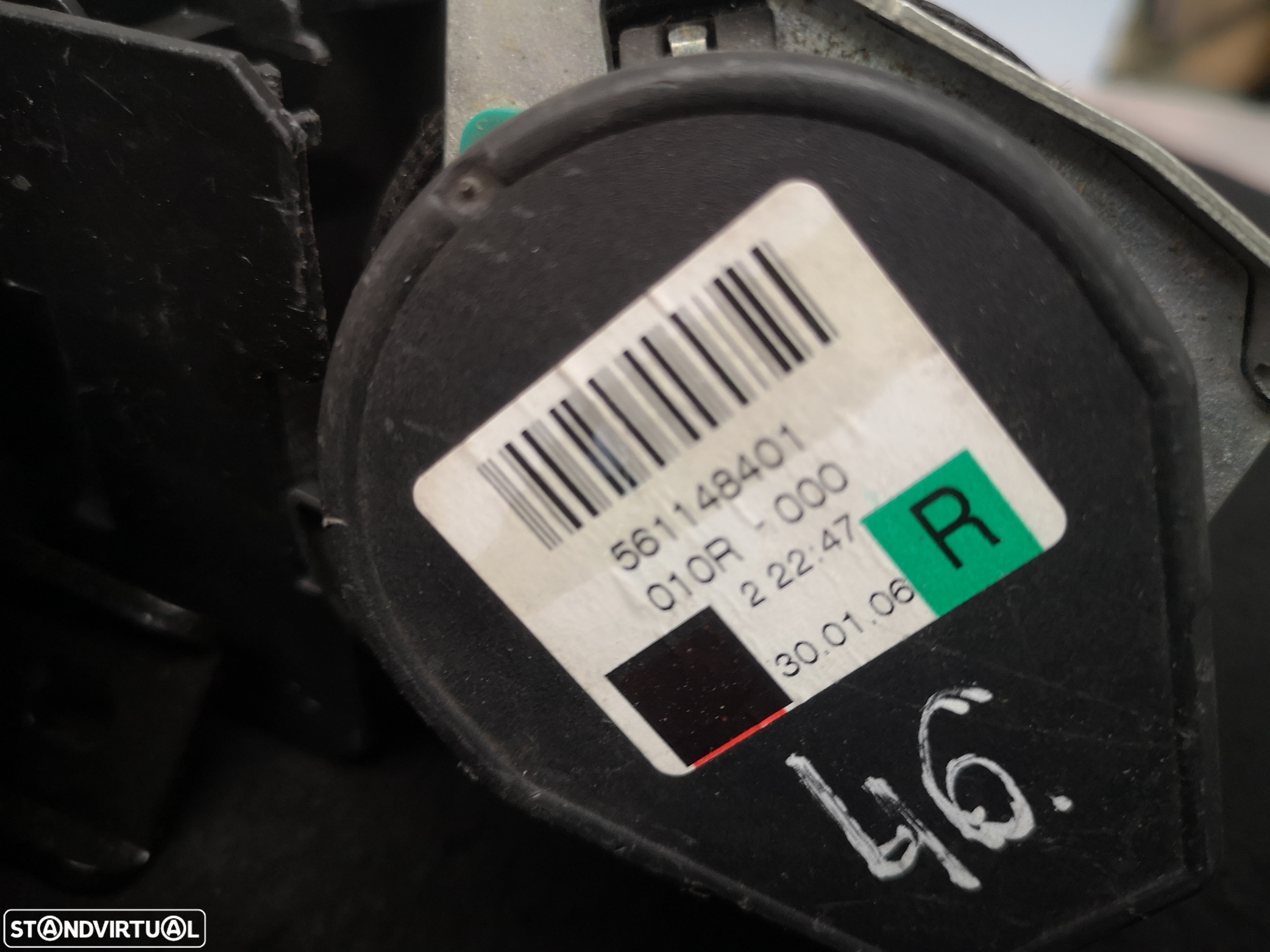 Cinto de Segurança frente direita  BMW7 E65 E66 2002-2008 (3x no estoque) - 4