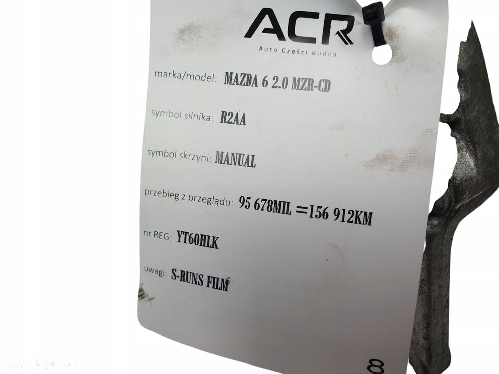 ALTERNATOR Mazda 6 GH 2.0 MZR-CD A2TJ0681A - 7