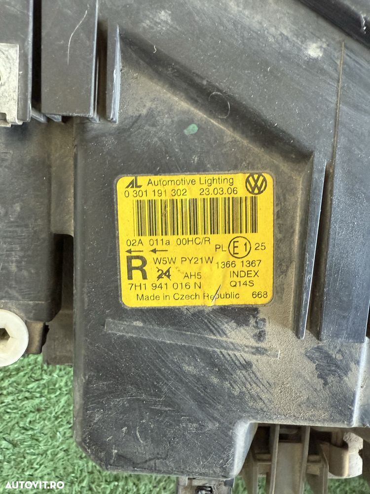 Far dreapta vw Volkswagen transporter T5 - 4