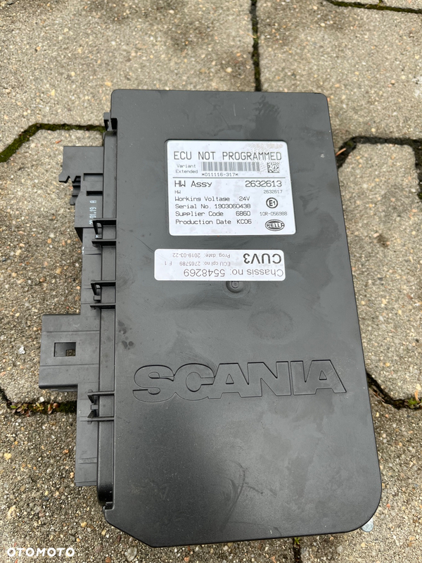 Sterownik ECU CUV3 Scania R S komputer NTG