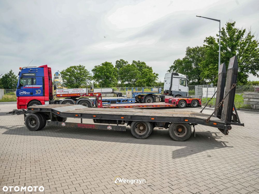 Inny BAUER FAHRZEUGBAU | Przyczepa 3 osiowa z najazdami hydraulicznymi - 9