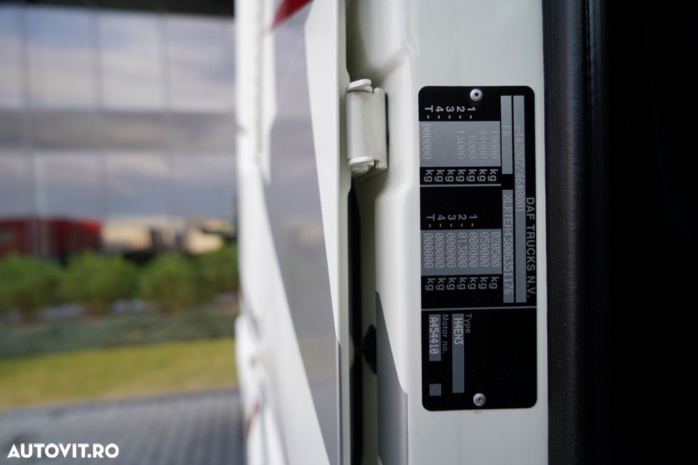 DAF XF 530 / RETARDER / I-PARK COOL / CABINĂ SUPER SPACE / COMPLET AIRMATIC / 100% ANVELOPE / JANTE DIN ALIAJ - 38