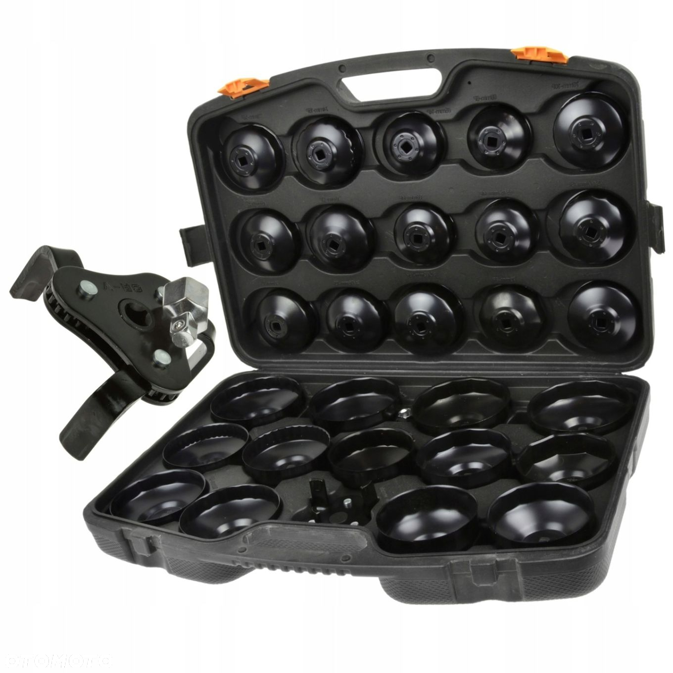 GEKO KLUCZE NASADOWE DO FILTRÓW OLEJU NASADKI ZESTAW 30 KLUCZ 65-120mm - 10