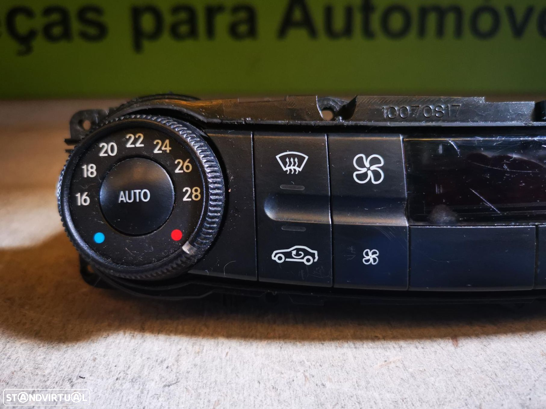 MERCEDES E W211 CLIMATRONIC SOFAGEM - S060 - 2