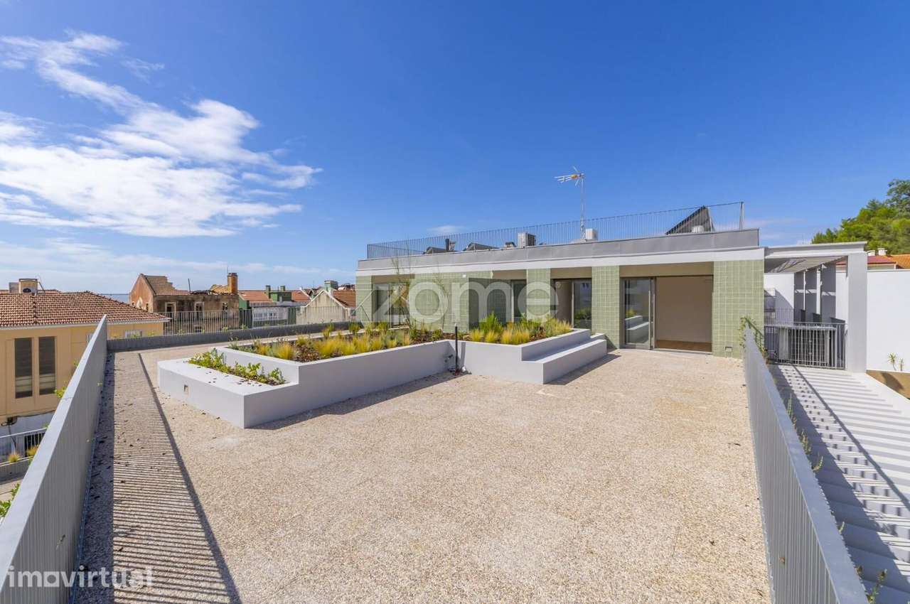 Apartamento T3 moderno com terraço, Cruz Quebrada-Dafundo - Grande imagem: 2/40