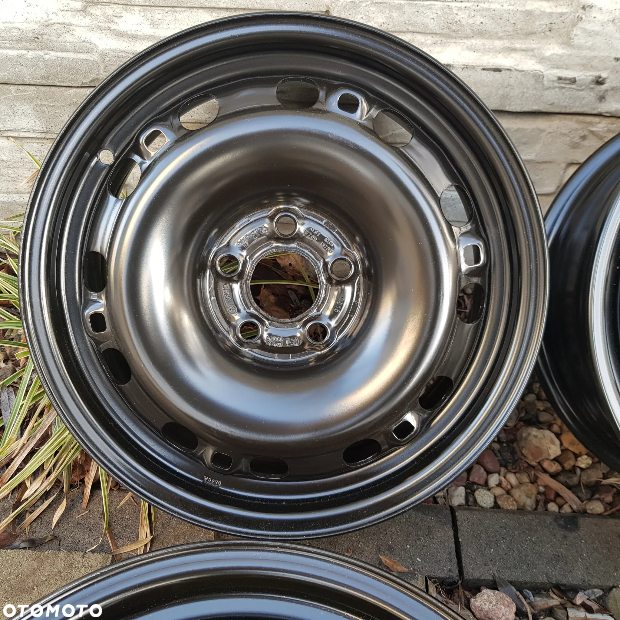 4x 6x15 ET38 5x100 Nowy komplet felg stalowych VW,SKODA, AUDI, SEAT - 5