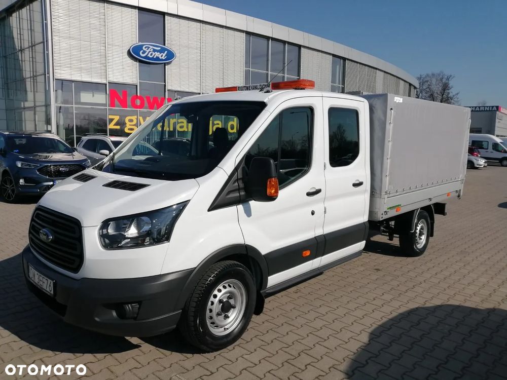 Ford TRANIST/ D-CAB /bliźniak/  7 osób / skrzynia/ wywrotka/plandeka - 8