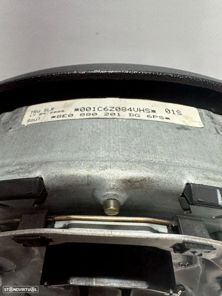 .Airbag Volante Condutor Original Audi A4 B7 8E 8E0880201DG 2004 - 2008 - 8