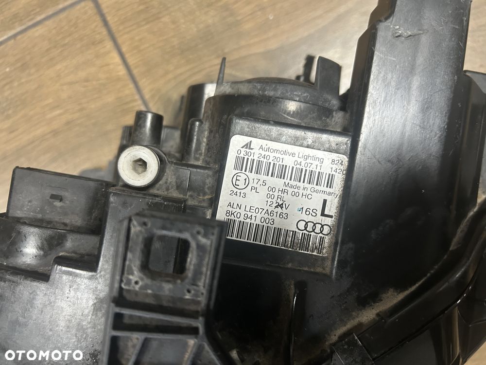REFLEKTOR LEWY PRZÓD AUDI A4 B8 8K0941003 08-12 ORG - 3