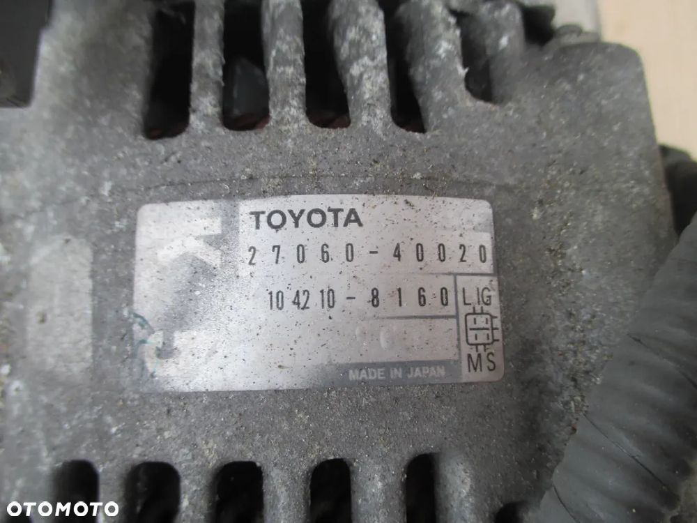 alternator Toyota Yaris II 27060-40020 104210-8160 - 6