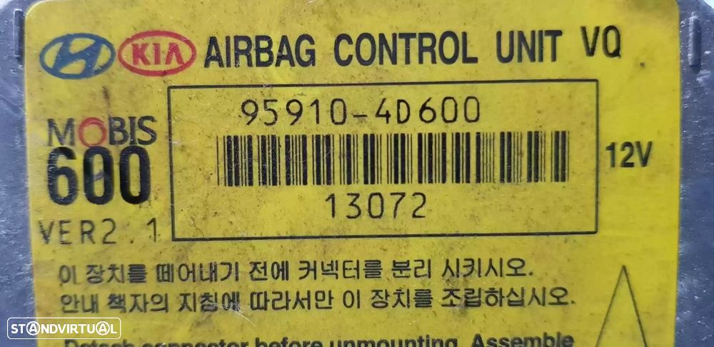 CENTRALINA AIRBAG KIA CARNIVAL / GRAND CARNIVAL III 2006 -959104D600 - 2