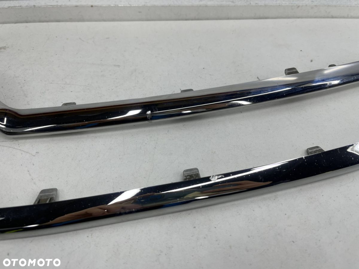 Atrapa Citroen C4 Picasso II SpaceTourer LIFT 16-19r. dolna i górna listwa ramka grila chrom KOMPLET - 7