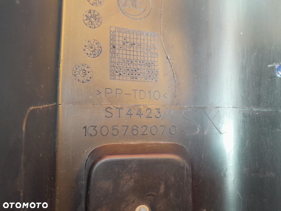 ZDERZAK TYŁ TYLNY NAROŻNIKI DUCATO JUMPER BOXER 06- CZARNY KOMPLET - 3