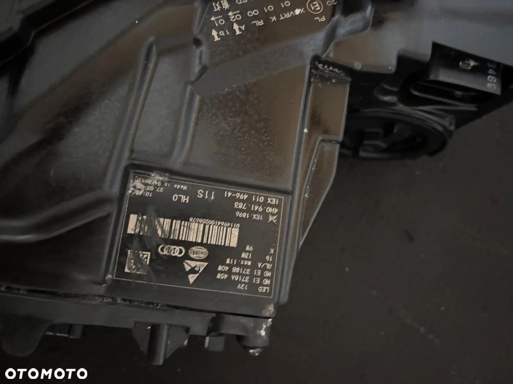 Lampa Lewa Reflektor Lewy Kia Carens 4 IV Zwykła Soczewka + led - 6