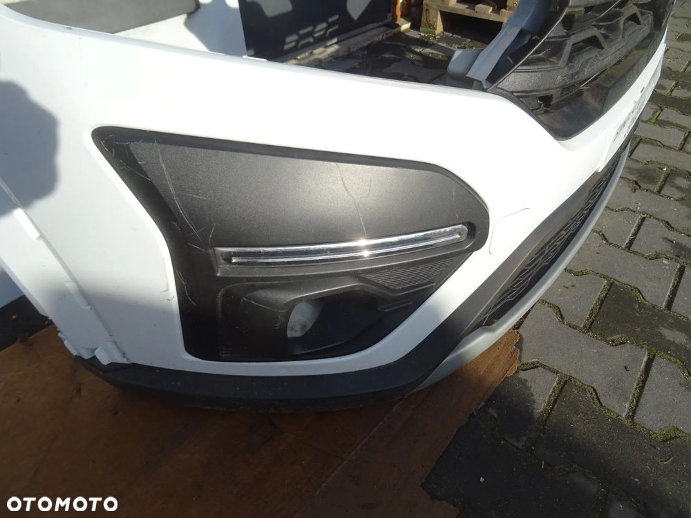 DACIA SANDERO III 3 STEPWAY ZDERZAK PRZEDNI PRZOD BIALY LADNY WYSYLKA W CENIE - 3