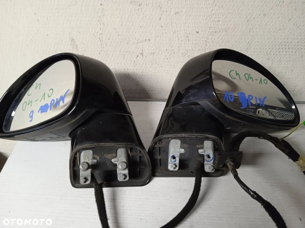LUSTERKO CITROEN C4 04-10 ELEKTRYCZNE PRAWE 10PIN PRAWE 9PIN - 2