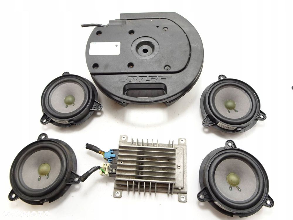 subwoofer głośniki wzmacniacz kpl. nissan qashqai j10 lift 10-13 r. - 2