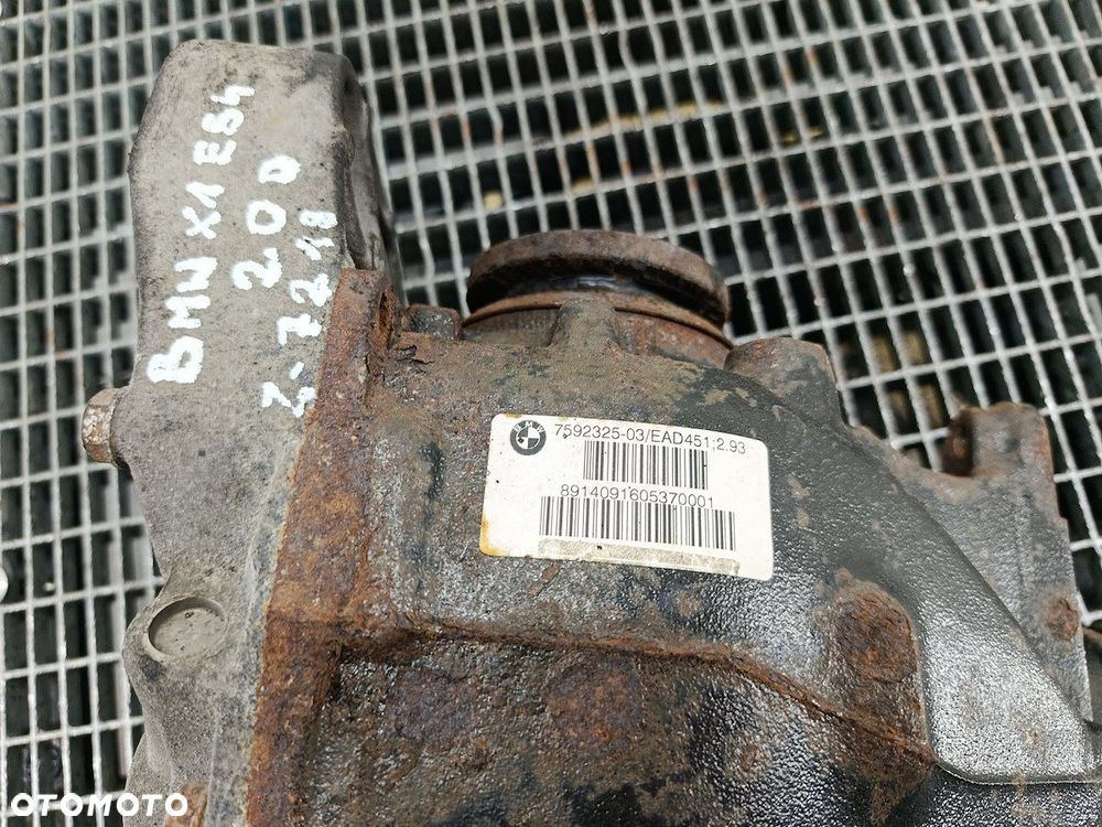 DYFERENCJAŁ TYŁ BMW X1 E84 FL 7592325-03  2.93 2.0 D sDrive20d - 3