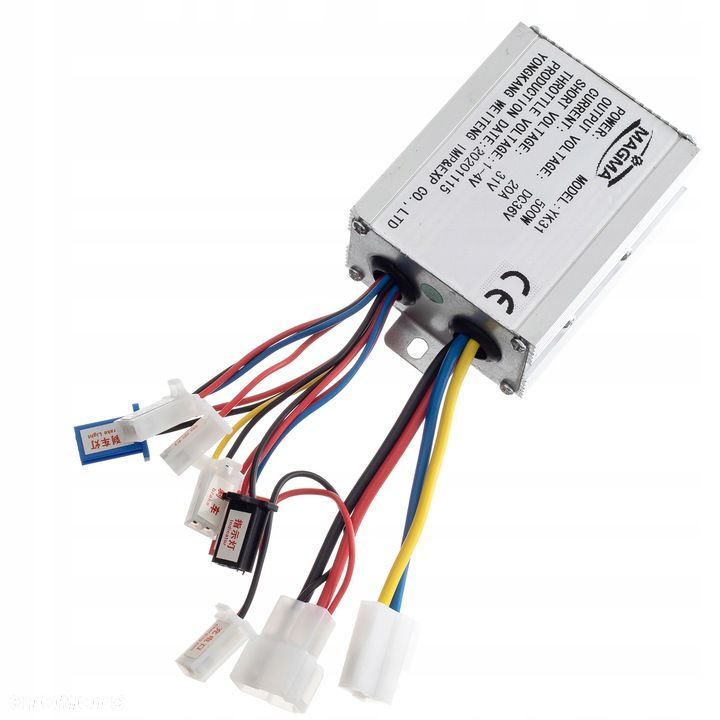 Sterownik 24V 500W z biegiem wstecznym z rewersem do skutera - 6